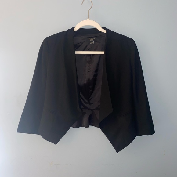 Ann Taylor Black Blazer size 2 Petite - Picture 3 of 10